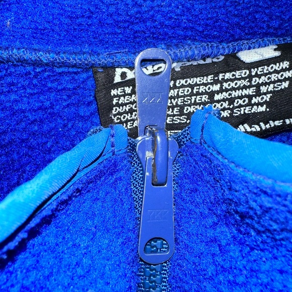 Blue fleece size large - Picture 2 of 4